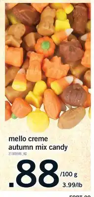 Fortinos MELLO CREME AUTUMN MIX CANDY offer