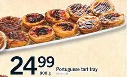 Fortinos PORTUGUESE TART TRAY offer