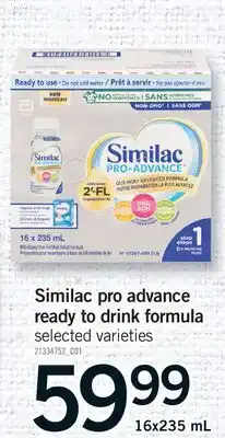 Fortinos SIMILAC PRO ADVANCE READY TO DRINK FORMULA offer
