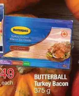 Fortinos BUTTERBALL TURKEY BACON offer