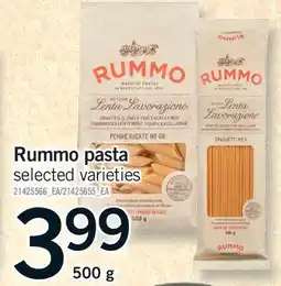 Fortinos RUMMO PASTA offer