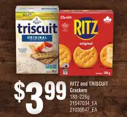 Fortinos RITZ AND TRISCUIT CRACKERS offer