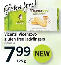 Fortinos VICENZI VICENZOVO GLUTEN FREE LADYFINGERS offer