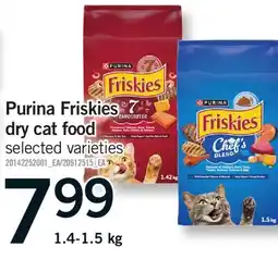 Fortinos PURINA FRISKIES DRY CAT FOOD offer