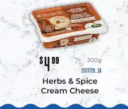 Fortinos HERBS & SPICE CREAM CHEESE offer