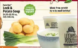 Farm Boy Farm Boy Leek & Potato Soup offer