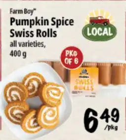 Farm Boy Farm Boy Pumpkin Spice Swiss Rolls offer