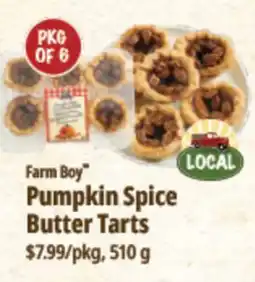 Farm Boy Farm Boy Pumpkin Spice Butter Tarts offer