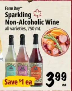 Farm Boy Farm Boy Sparkling Non-Alcoholic Wine offer