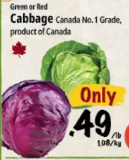 Farm Boy Green or Red Cabbage offer