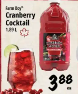 Farm Boy Farm Boy Cranberry Cocktail offer