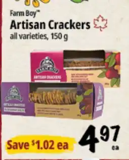Farm Boy Farm Boy Artisan Crackers offer