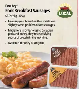 Farm Boy Farm Boy Pork Breakfast Sausages offer