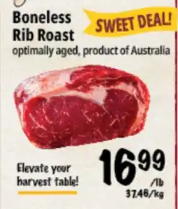 Farm Boy Boneless Rib Roast offer