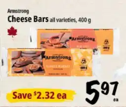 Farm Boy Armstrong Cheese Bars offer