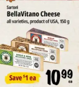 Farm Boy Sartori BellaVitano Cheese offer