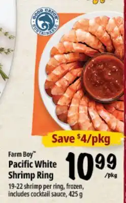 Farm Boy Farm Boy Pacific White Shrimp Ring offer