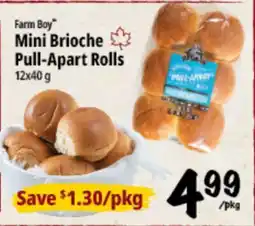 Farm Boy Farm Boy Mini Brioche Pull-Apart Rolls offer