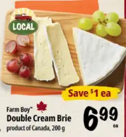 Farm Boy Farm Boy Double Cream Brie offer