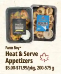 Farm Boy Farm Boy Heat & Serve Appetizers offer