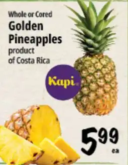 Farm Boy Whole or Cored Golden Pineapples offer