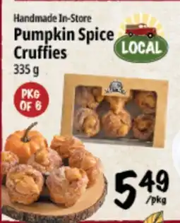 Farm Boy Pumpkin Spice Cruffies offer