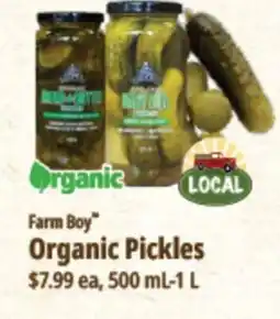 Farm Boy Farm Boy Organic Pickles offer