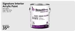 Home Hardware Signature Interior Acrylic Paint offer