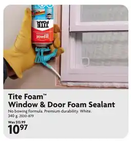 Home Hardware Tite Foam Window & Door Foam Sealant offer