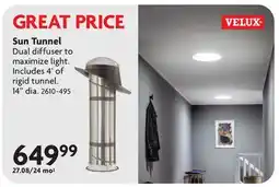 Home Hardware Sun Tunnel offer