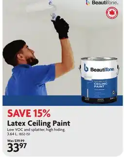 Home Hardware Latex Ceiling Paint offer