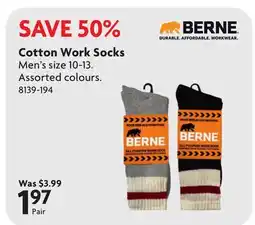 Home Hardware Cotton Work Socks offer