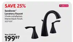 Home Hardware Sandover Lavatory Faucet offer