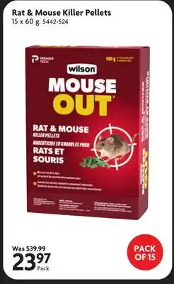 Home Hardware Wilson Rat & Mouse Killer Pellets offer
