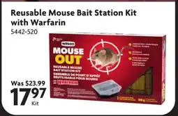 Home Hardware Reusable Mouse Bait Station Kit with Warfarin offer