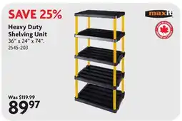 Home Hardware Heavy Duty Shelving Unit offer