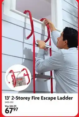 Home Hardware 13' 2-Storey Fire Escape Ladder offer