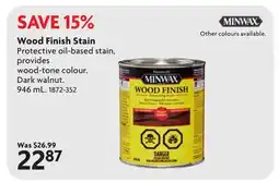 Home Hardware Wood Finish Stain offer