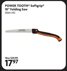 Home Hardware POWER TOOTH Softgrip 10 Folding Saw offer