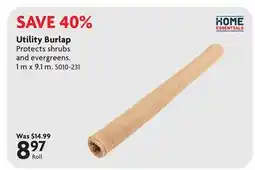 Home Hardware Utility Burlap offer