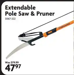 Home Hardware Extendable Pole Saw & Pruner offer
