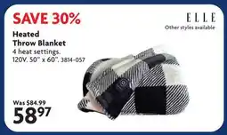 Home Hardware Heated Throw Blanket offer