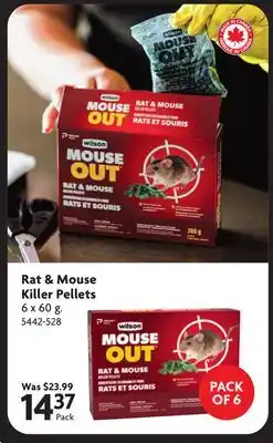 Home Hardware Wilson Rat & Mouse Killer Pellets offer