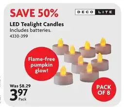 Home Hardware DECO LITE LED Tealight Candles offer