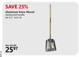 Home Hardware Aluminum Snow Shovel offer
