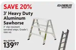 Home Hardware 3' Heavy Duty Aluminum Sawhorse offer