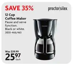 Home Hardware 12 Cup Coffee Maker offer