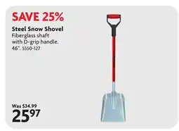 Home Hardware Steel Snow Shovel offer