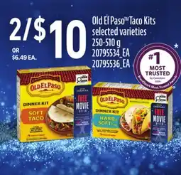 Loblaws OLD EL PASO TACO KITS offer