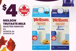 Loblaws NEILSON TRUTASTE MILK offer